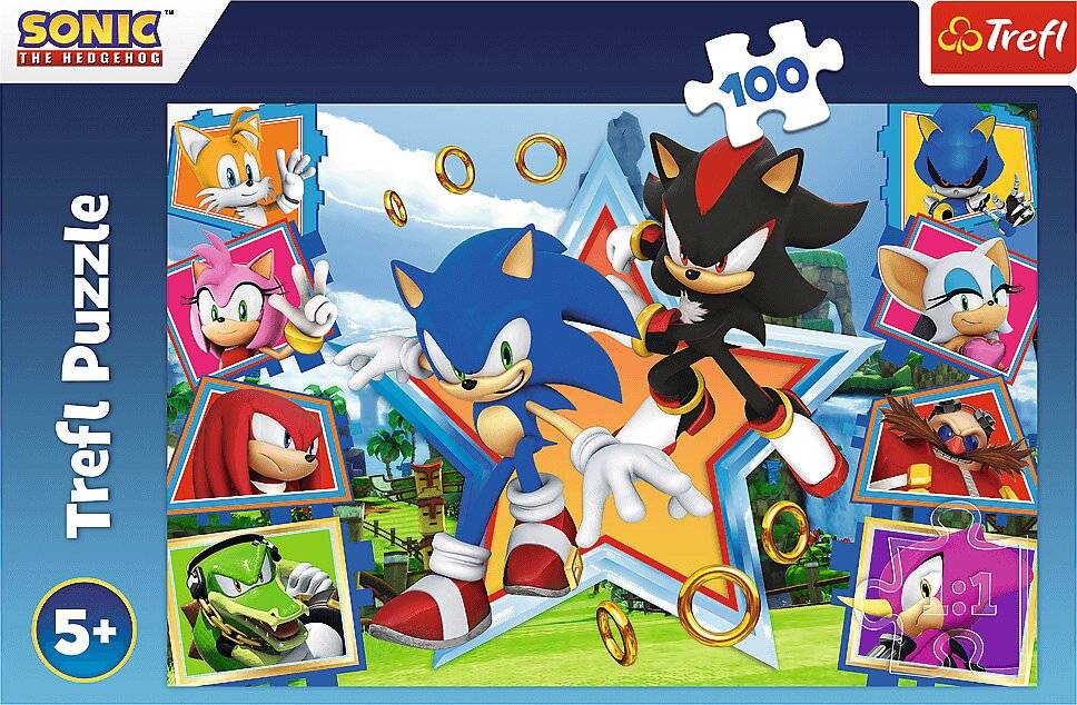 TREFL Puzzle Sonic: Meet the Hedgehog 100 Teile