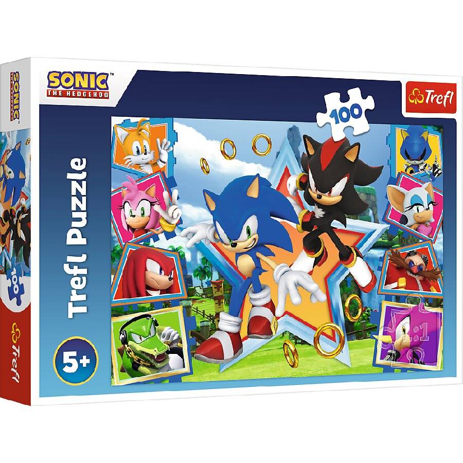 TREFL Puzzle Sonic: Meet the Hedgehog 100 Teile