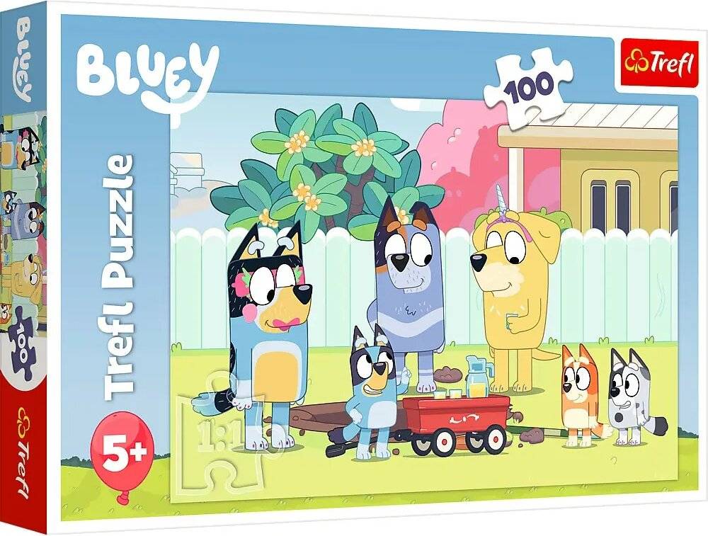 TREFL Puzzle Happy World Bluey 100 Teile