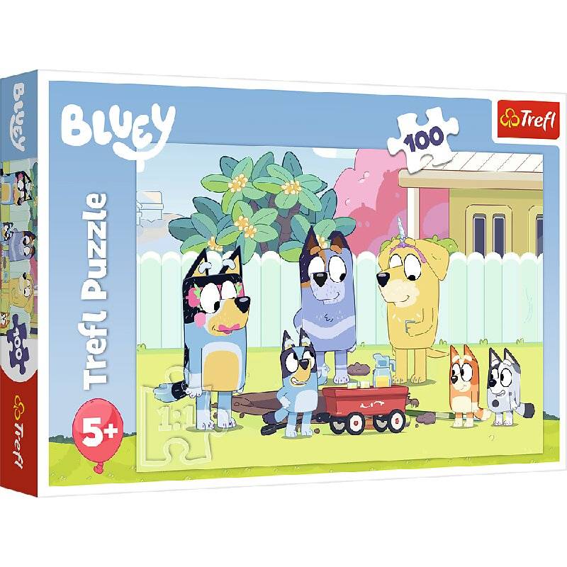 TREFL Puzzle Happy World Bluey 100 Teile
