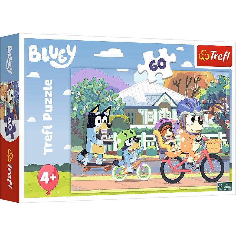 TREFL Puzzle Tasty Bluey 60 Teile