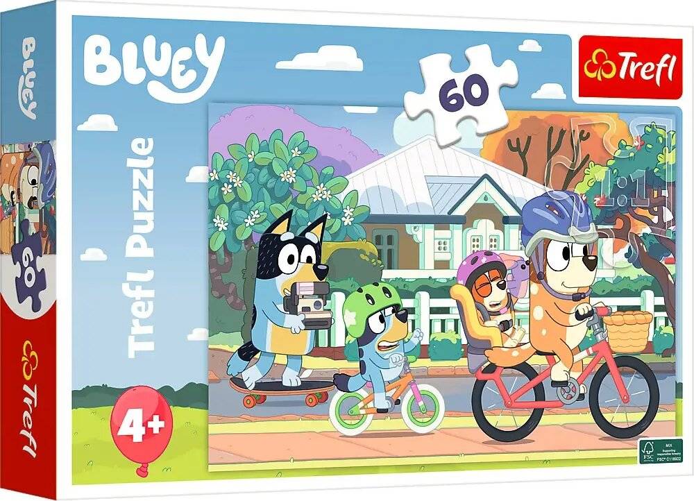 TREFL Puzzle Tasty Bluey 60 Teile