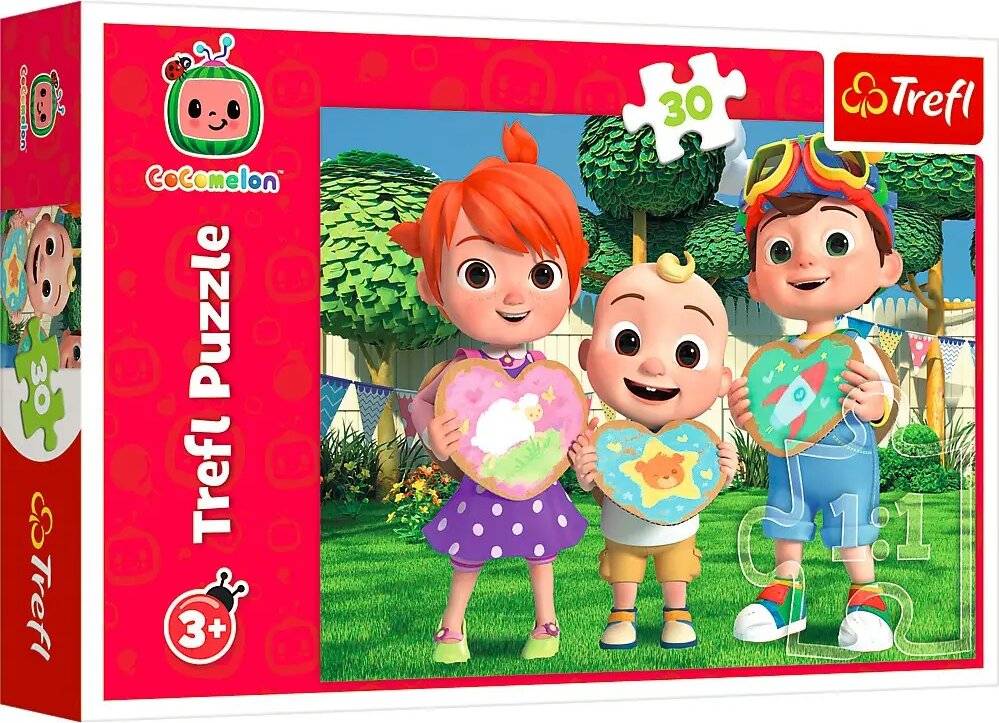 TREFL Puzzle Cocomelon: Let' s Play 30 Teile