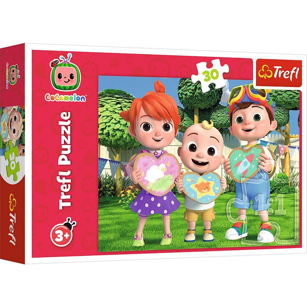 TREFL Puzzle Cocomelon: Let' s Play 30 Teile