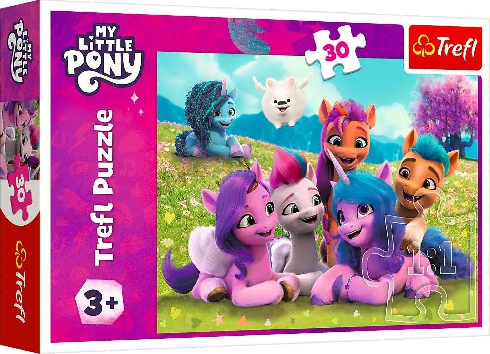TREFL Puzzle My Little Pony: Freundliche Ponys 30 Teile