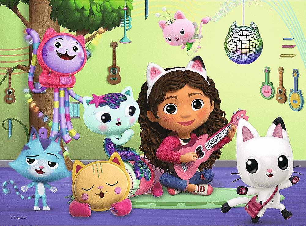 TREFL Puzzle Gaby' s Magic House 30 Teile