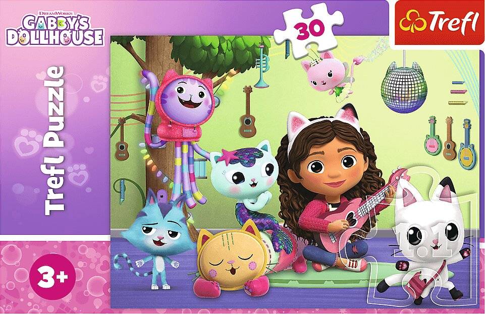 TREFL Puzzle Gaby' s Magic House 30 Teile