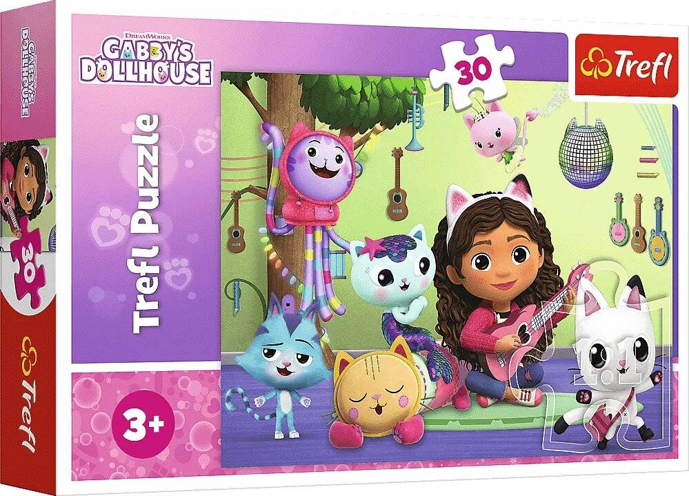 TREFL Puzzle Gaby' s Magic House 30 Teile