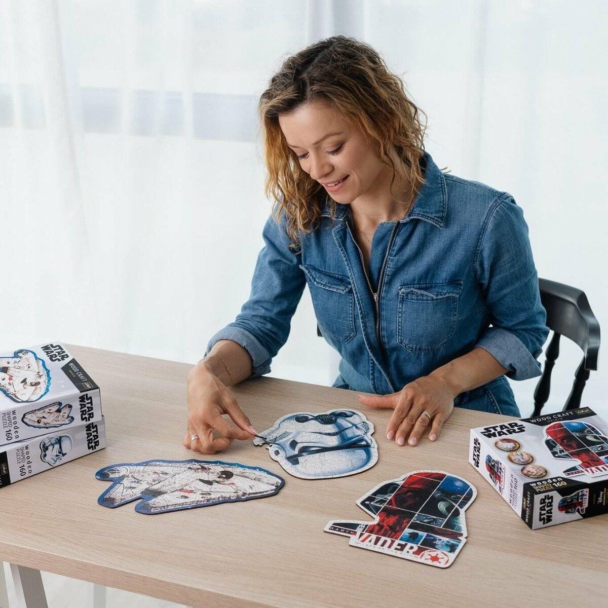 TREFL Wood Craft Origin Puzzle Star Wars: Darth Vader 160 Teile