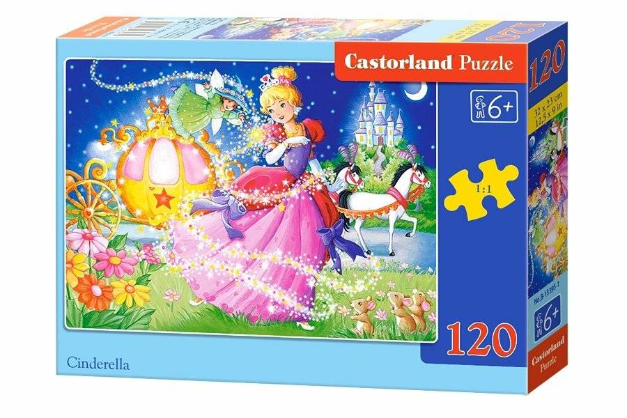 CASTORLAND Puzzle Cinderella 120 Teile