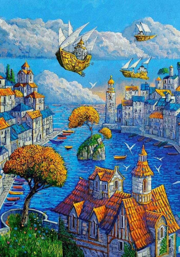 CASTORLAND Puzzle Art Collection: 500 Teile