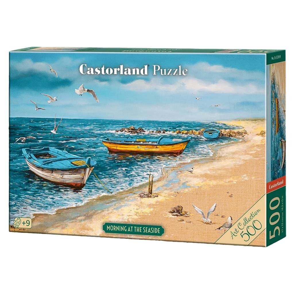 CASTORLAND Puzzle Art Collection Morning on the Seashore 500 Teile