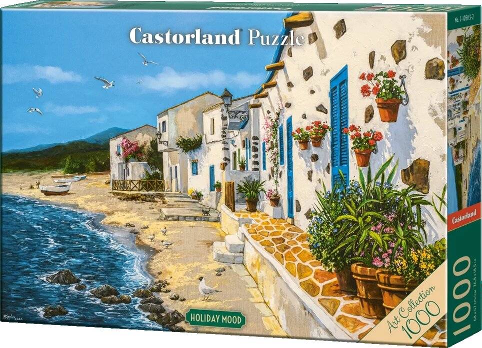 CASTORLAND Puzzle Art Collection: Urlaubsstimmung 1000 Teile
