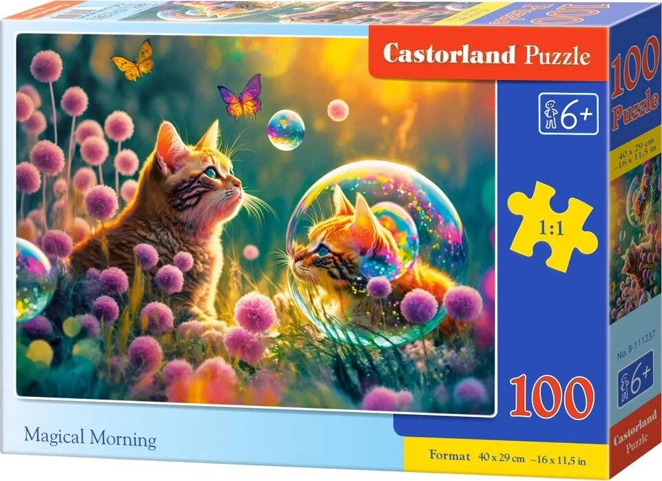 CASTORLAND Puzzle Magic Morning 100 Teile