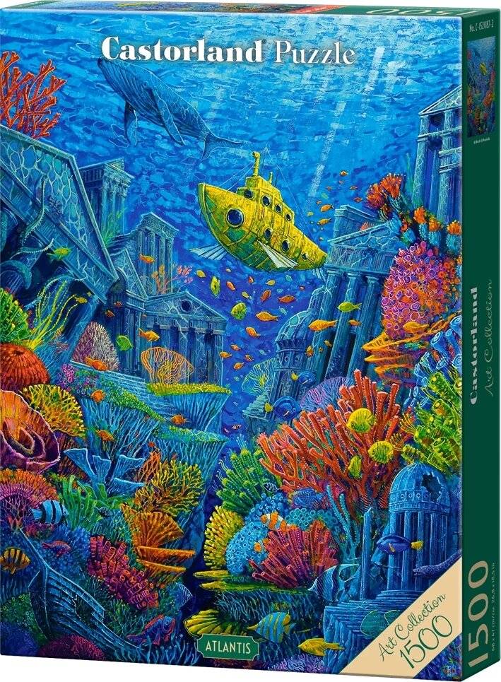 CASTORLAND Puzzle Art Collection Atlantis 1500 Teile