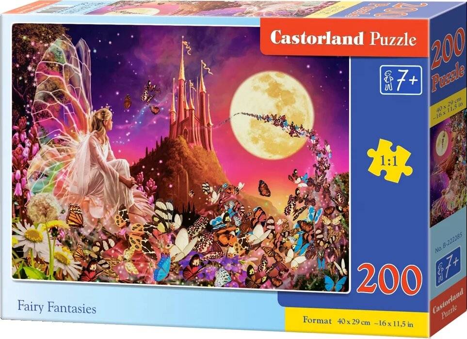 CASTORLAND Puzzle Mä rchenhafte Fantasie 200 Teile