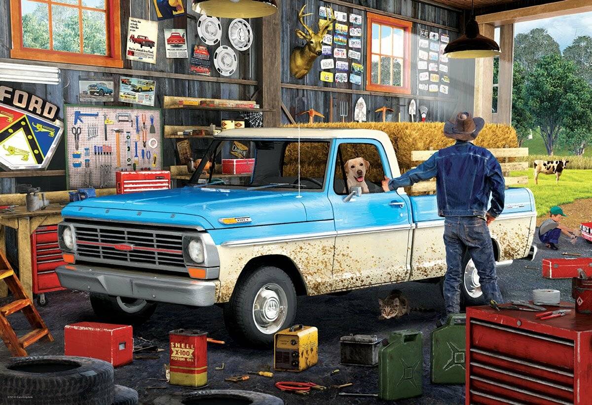 EUROGRAPHICS Pickup Truck Puzzle 550 Teile