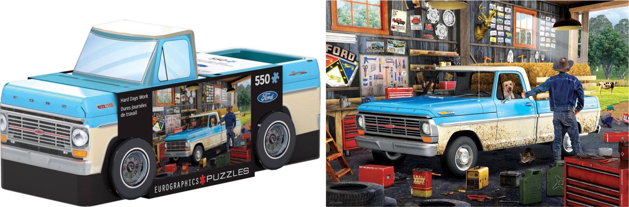 EUROGRAPHICS Pickup Truck Puzzle 550 Teile