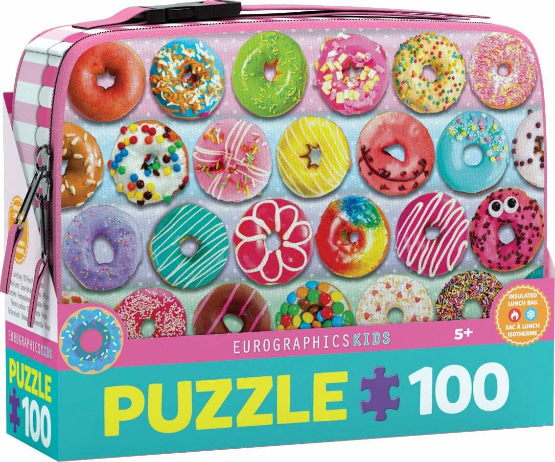 EUROGRAPHICS Lunchbox Puzzle Donuts 100 Teile