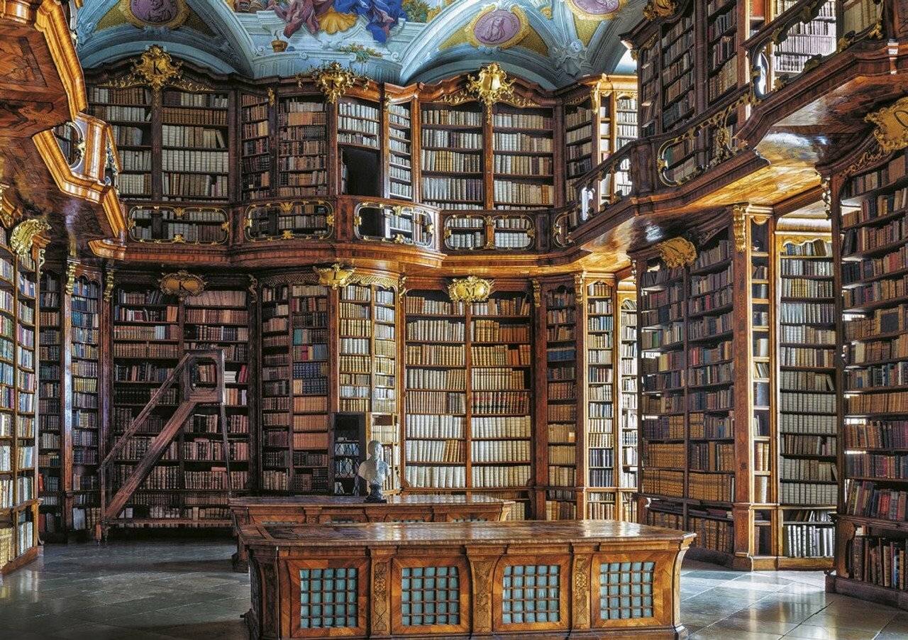 PIATNIK Puzzle Bibliothek St. Florian 1000 Teile