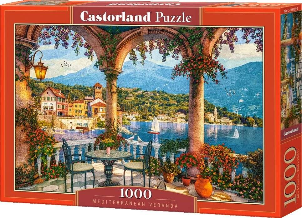 CASTORLAND Puzzle Veranda im Hochsommer 1000 Teile
