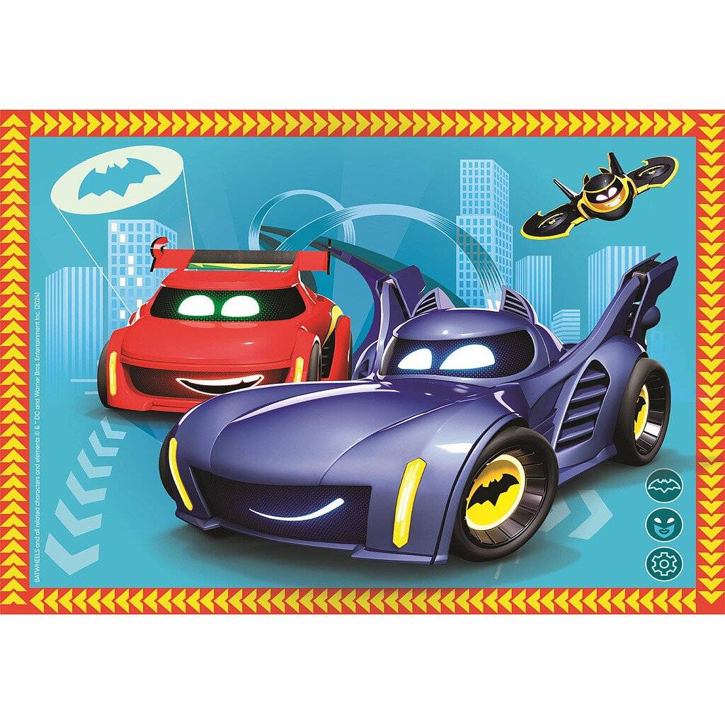 CLEMENTONI Puzzle Fledermaus-Rä der 4in1 ( 12+ 16+ 20+ 24 Teile)