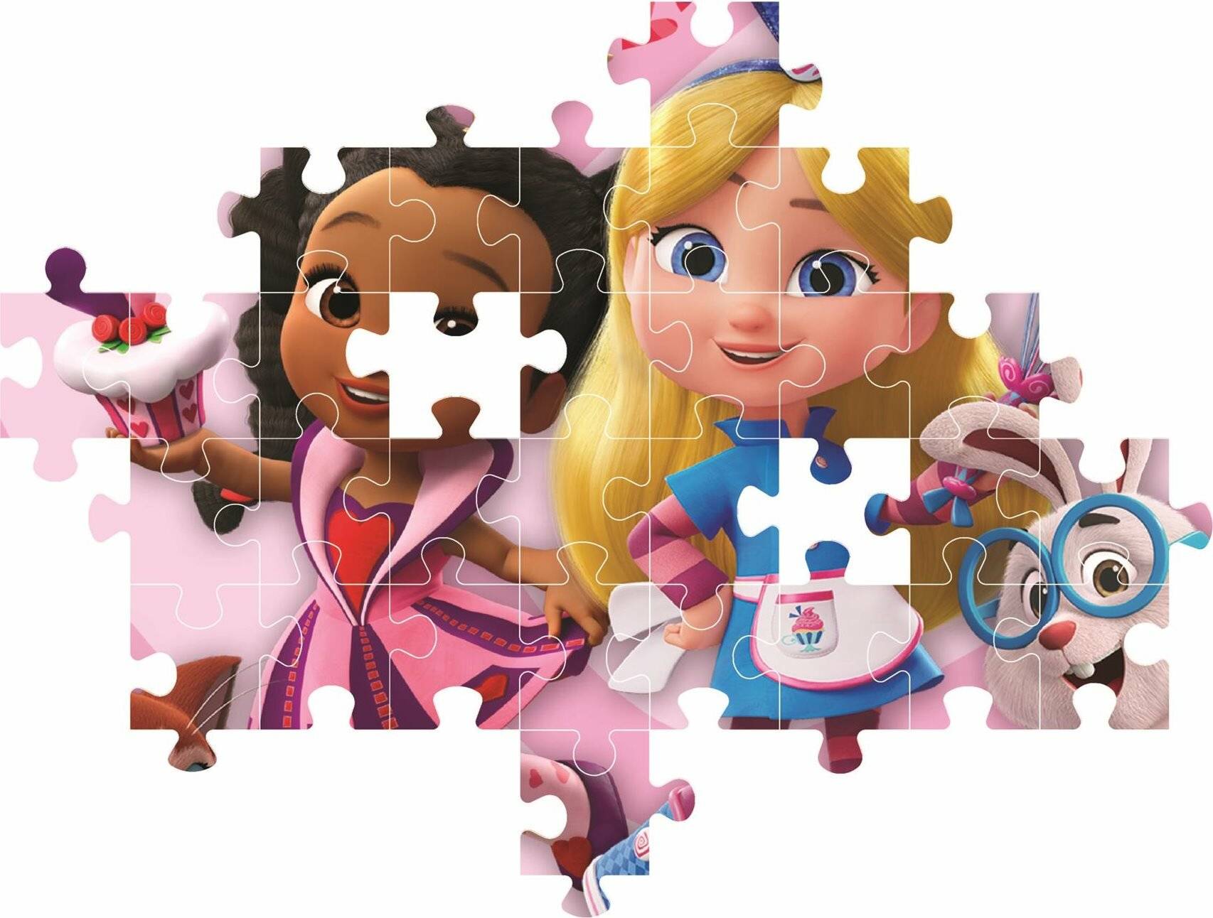 CLEMENTONI Puzzle Alice' s Bä ckerei im Wunderland 104 Teile