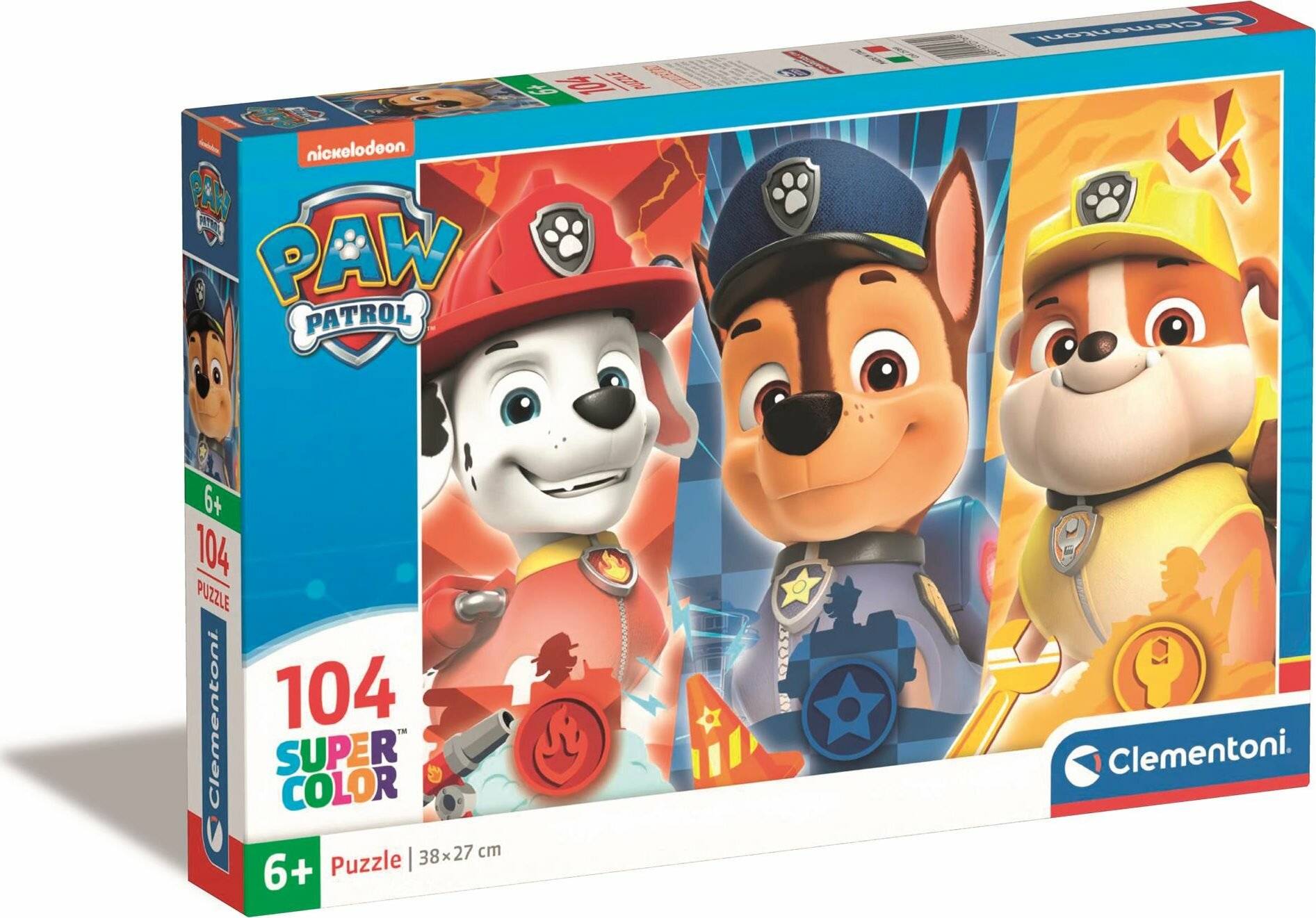 CLEMENTONI Puzzle Paw Patrol 104 Teile