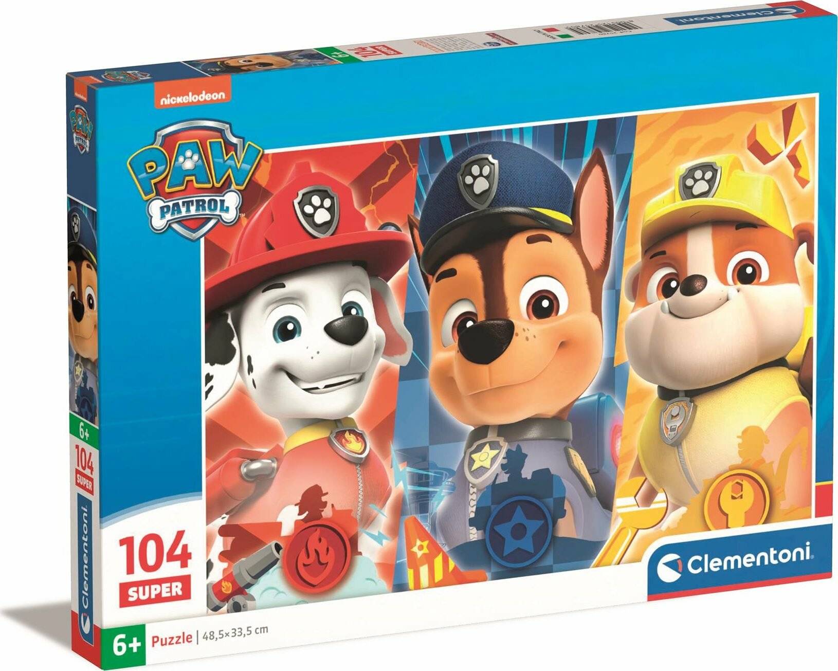 CLEMENTONI Puzzle Paw Patrol 104 Teile