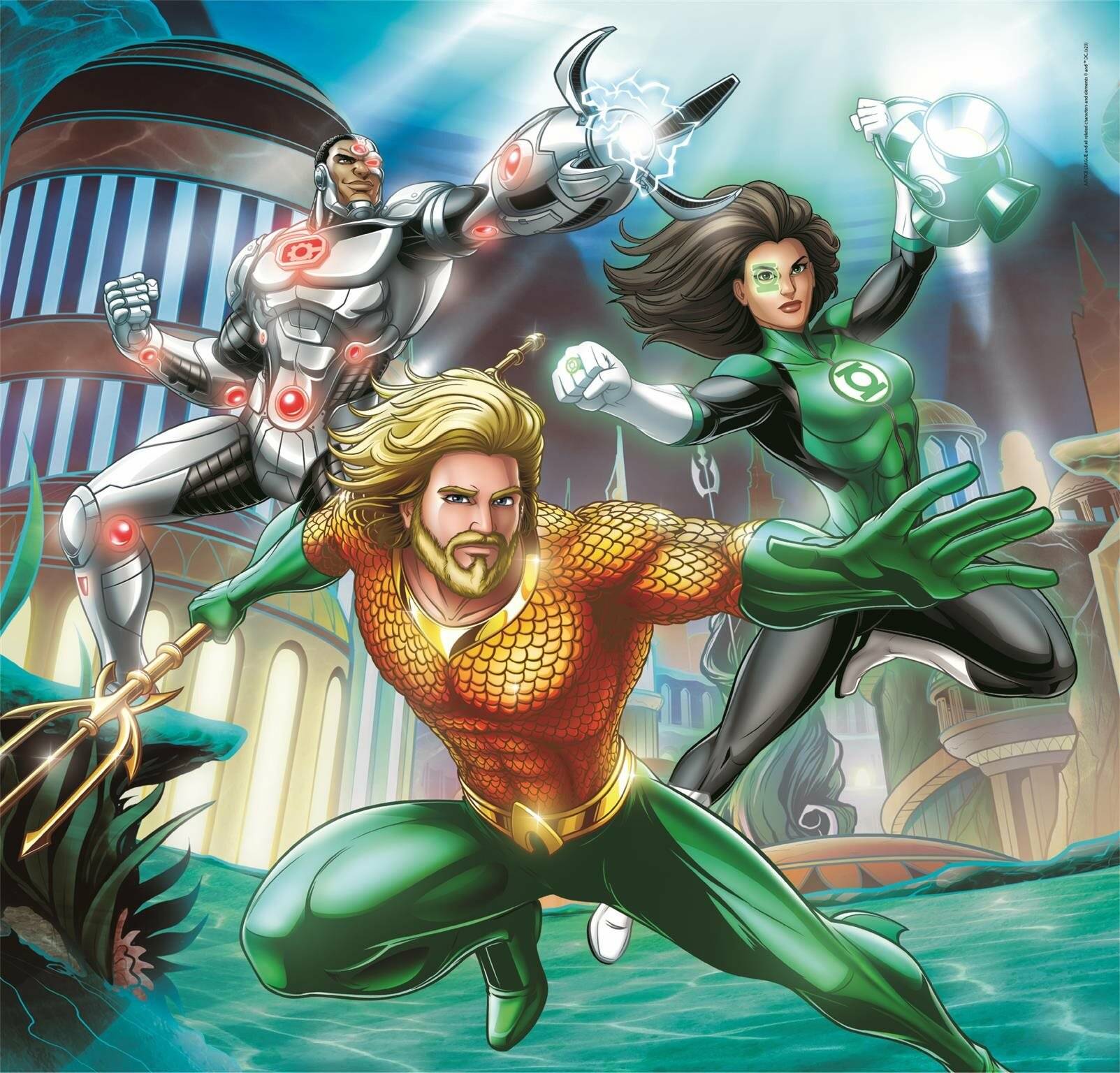 CLEMENTONI Puzzle DC Comics: Justice League 3x48 Teile