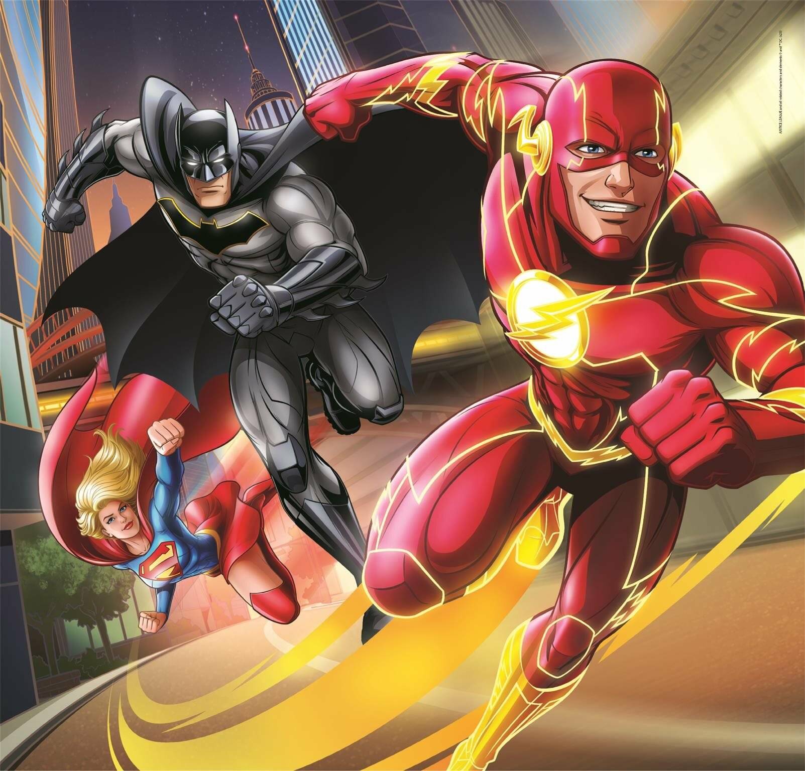 CLEMENTONI Puzzle DC Comics: Justice League 3x48 Teile