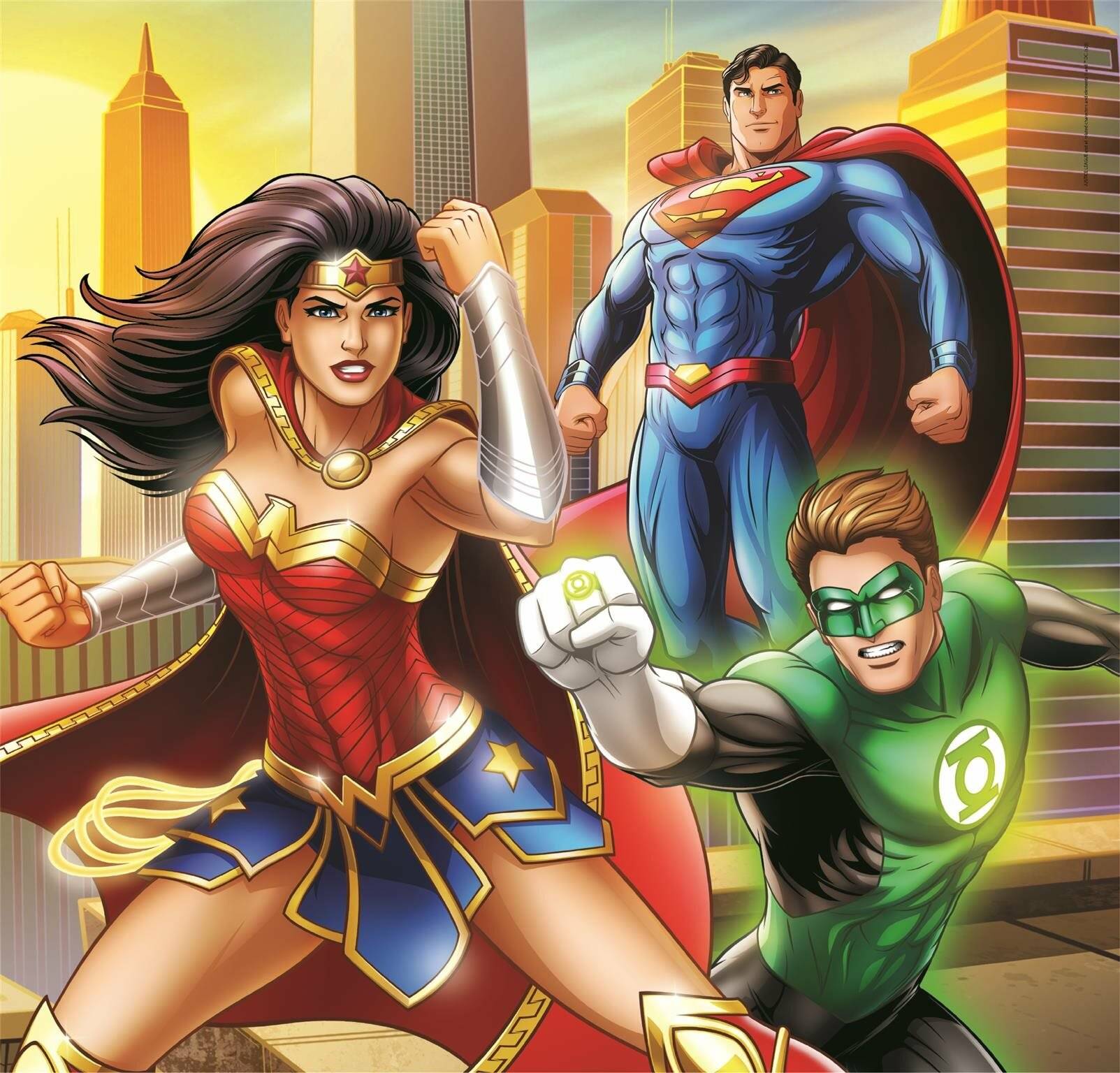CLEMENTONI Puzzle DC Comics: Justice League 3x48 Teile