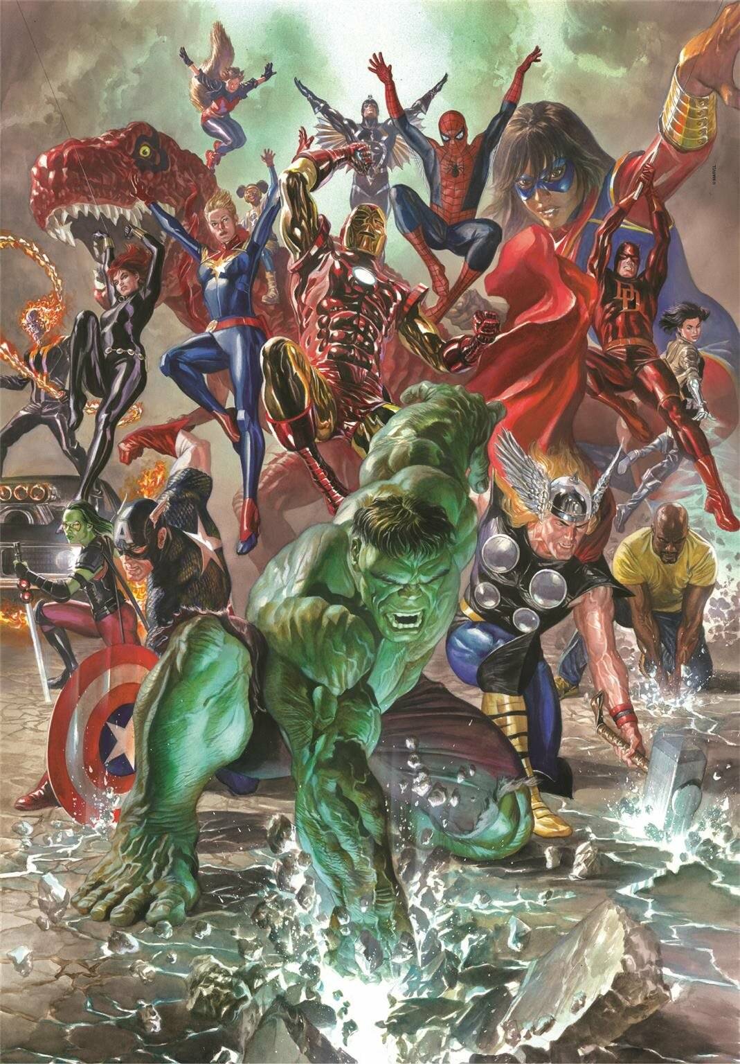 CLEMENTONI Puzzle Avengers 500 Teile