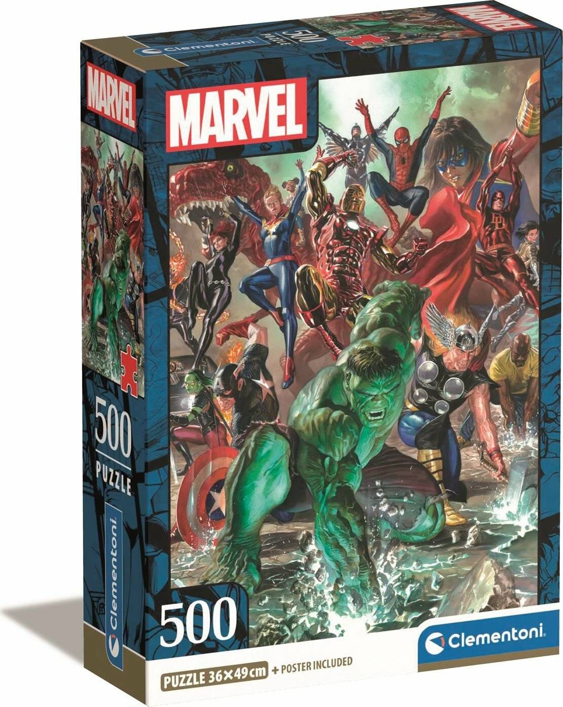 CLEMENTONI Puzzle Avengers 500 Teile