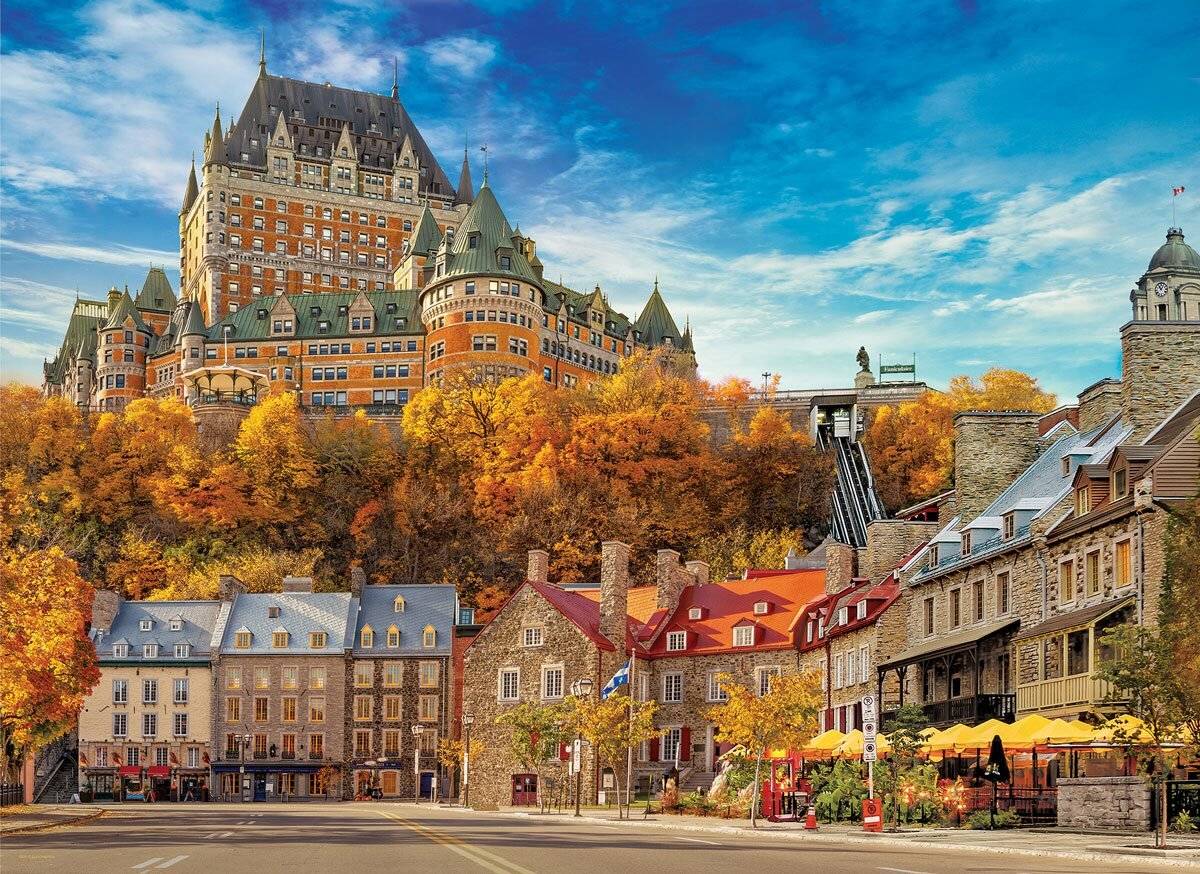 EUROGRAPHICS Puzzle Quartier Petit Champlain 1000 Teile