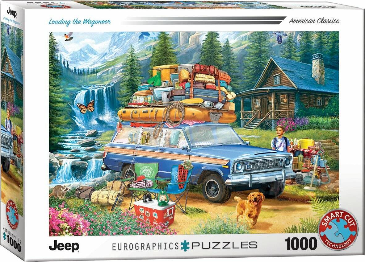 EUROGRAPHICS Puzzle Jeep: 1000 Teile