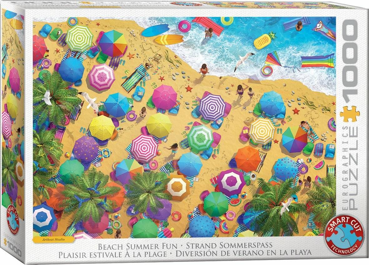 EUROGRAPHICS Puzzle Spaß am Strand 1000 Teile