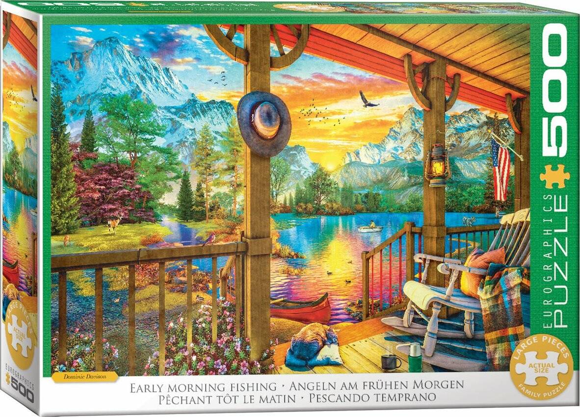 EUROGRAPHICS Morning Fishing Puzzle XL 500 Teile