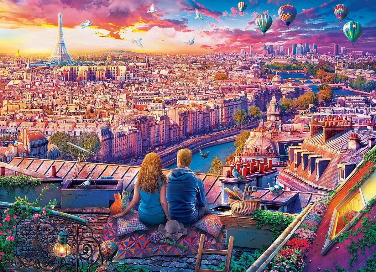 EUROGRAPHICS Puzzle Paris Jahrhunderte 1000 Teile