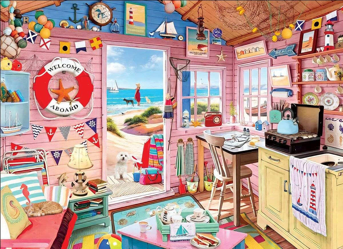 EUROGRAPHICS Puzzle Cottage by the sea 1000 Teile