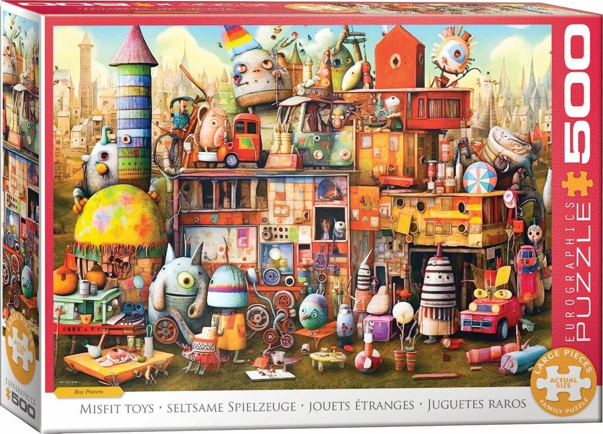 EUROGRAPHICS Puzzle Misfit Toys XL 500 Teile