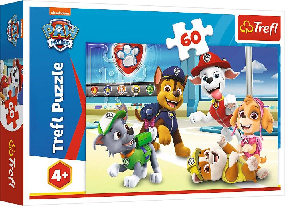 TREFL Puzzle Paw Patrol: In einer Welt der Vier 60 Teile