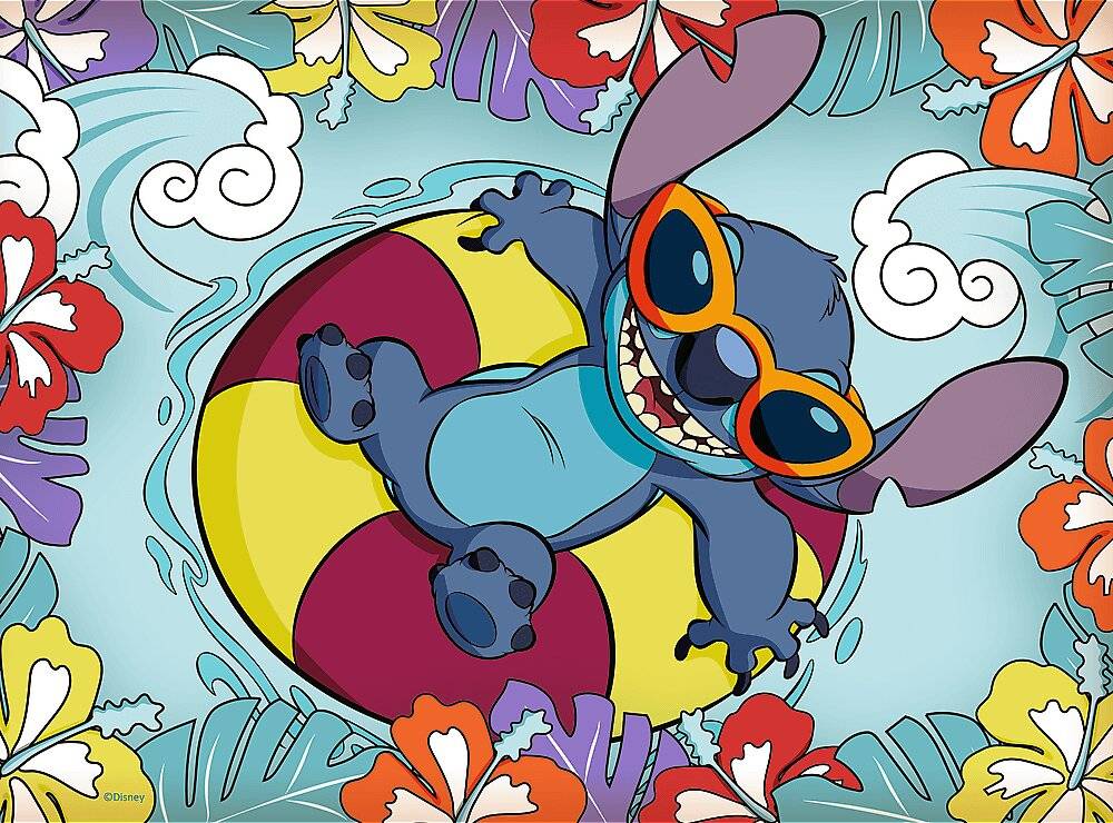 TREFL Lilo&Stitch Puzzle: In den Ferien 30 Teile