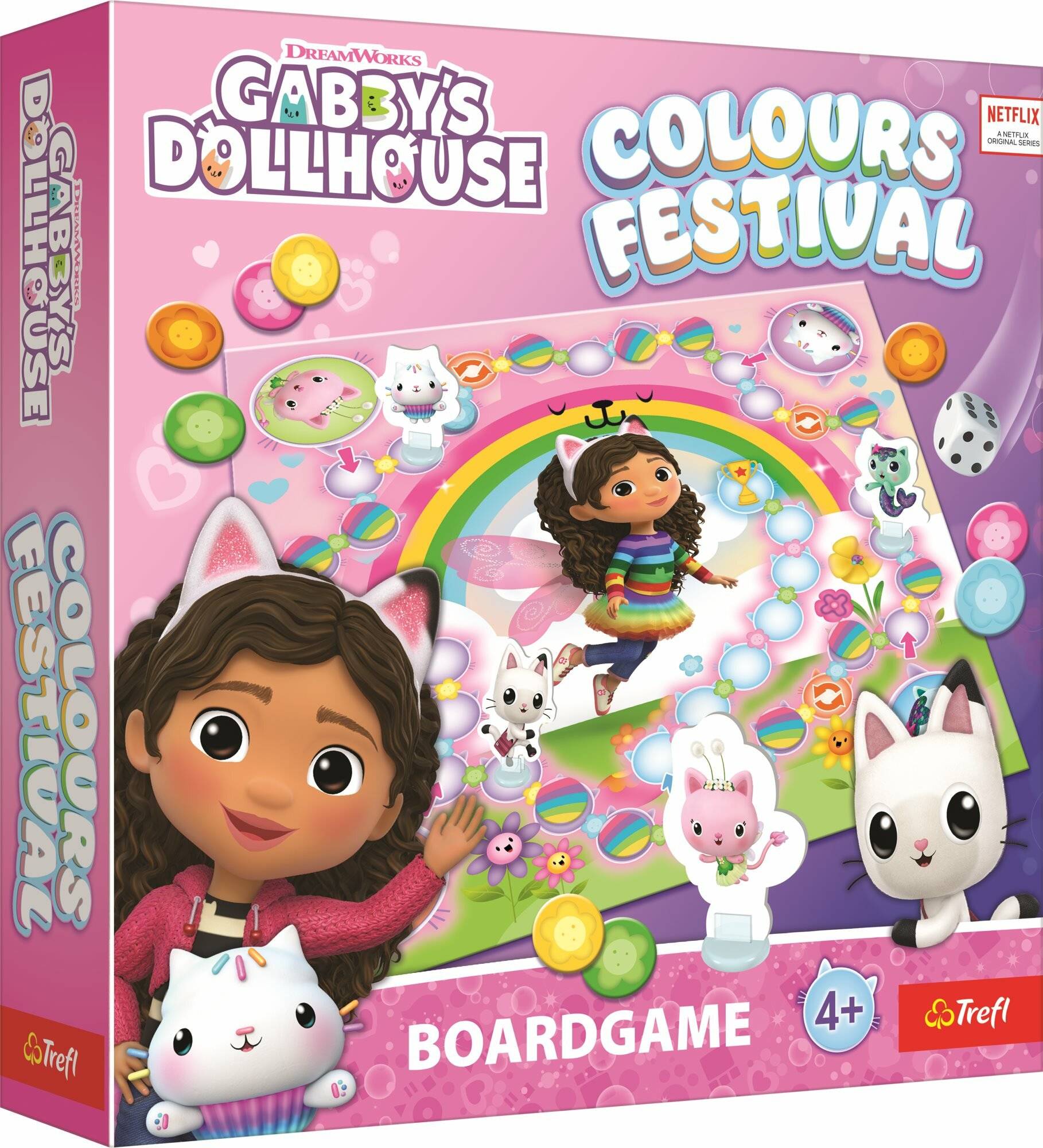 TREFL-Spiel Gaby' s Magic House: das Festival der Farben