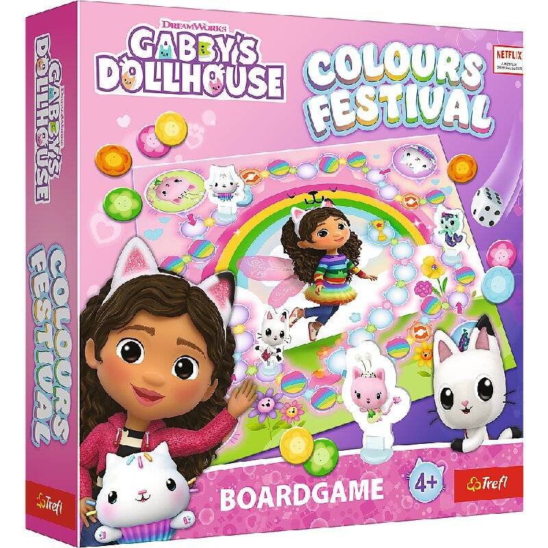 TREFL-Spiel Gaby' s Magic House: das Festival der Farben