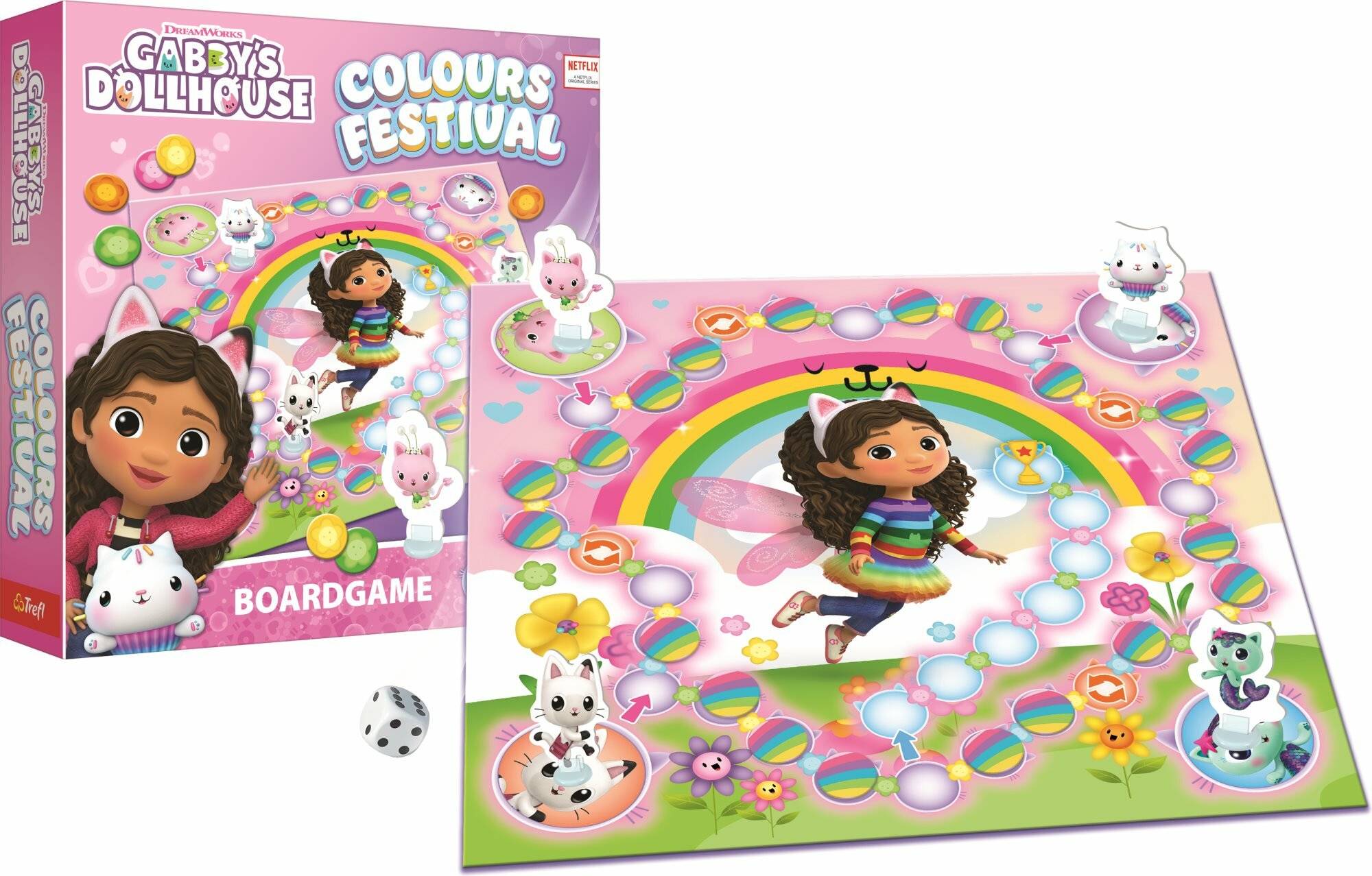 TREFL-Spiel Gaby' s Magic House: das Festival der Farben