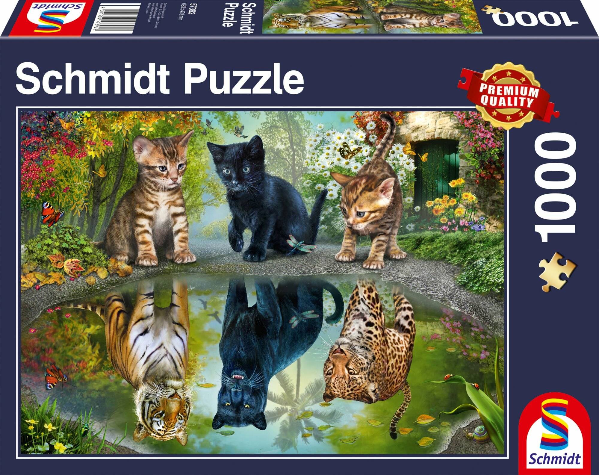 Schmidt Spiele Puzzle 1000 Teile Dream Big!