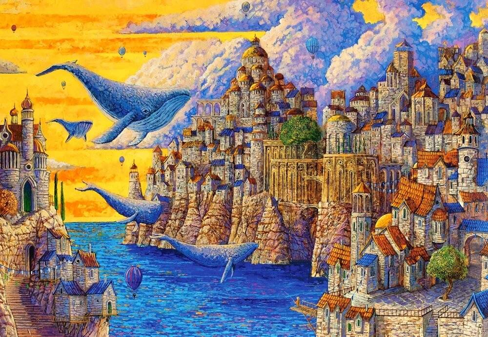 CASTORLAND Puzzle Art Collection: die weiteste Bucht 1000 Teile