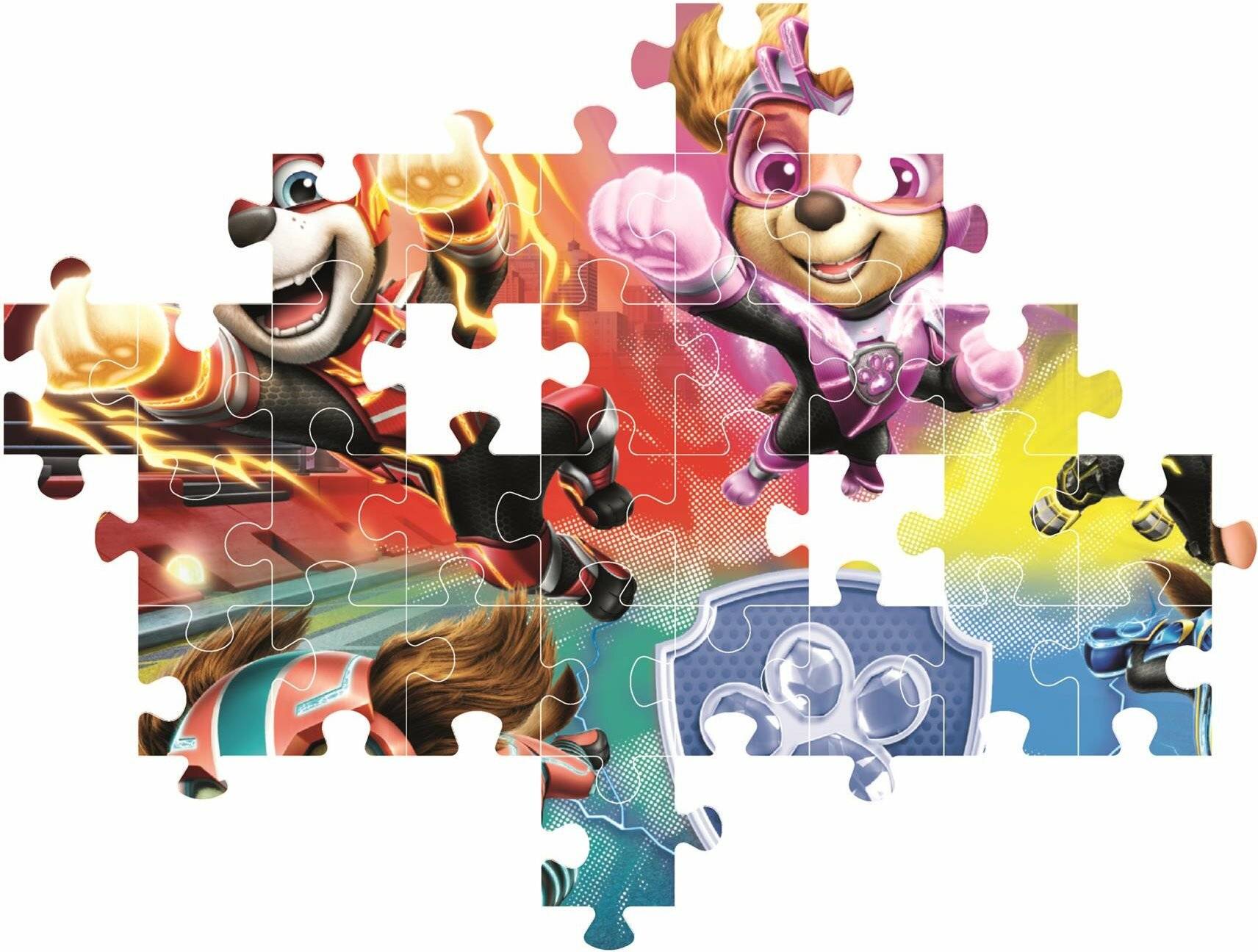 CLEMENTONI Puzzle Tlapková Patrouille im groß en Film 104 Teile