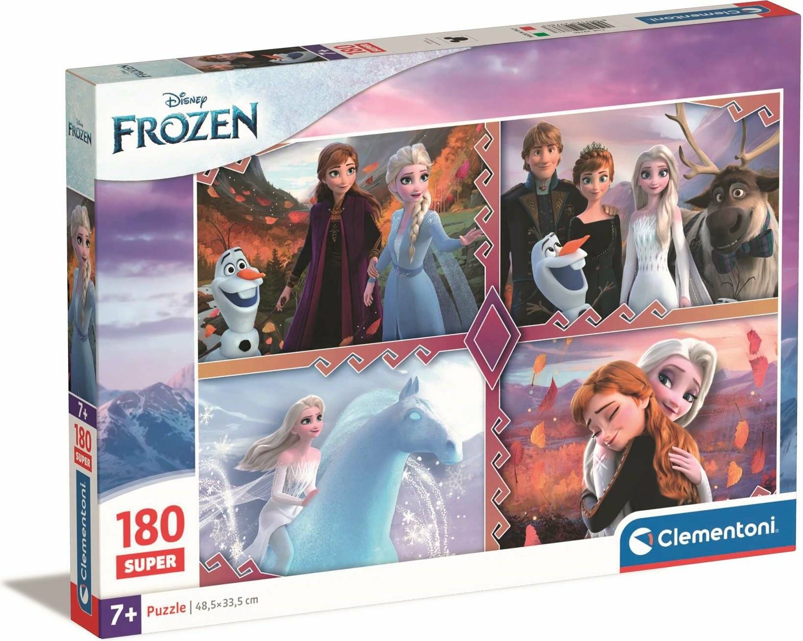 CLEMENTONI Eisreich Puzzle 180 Teile